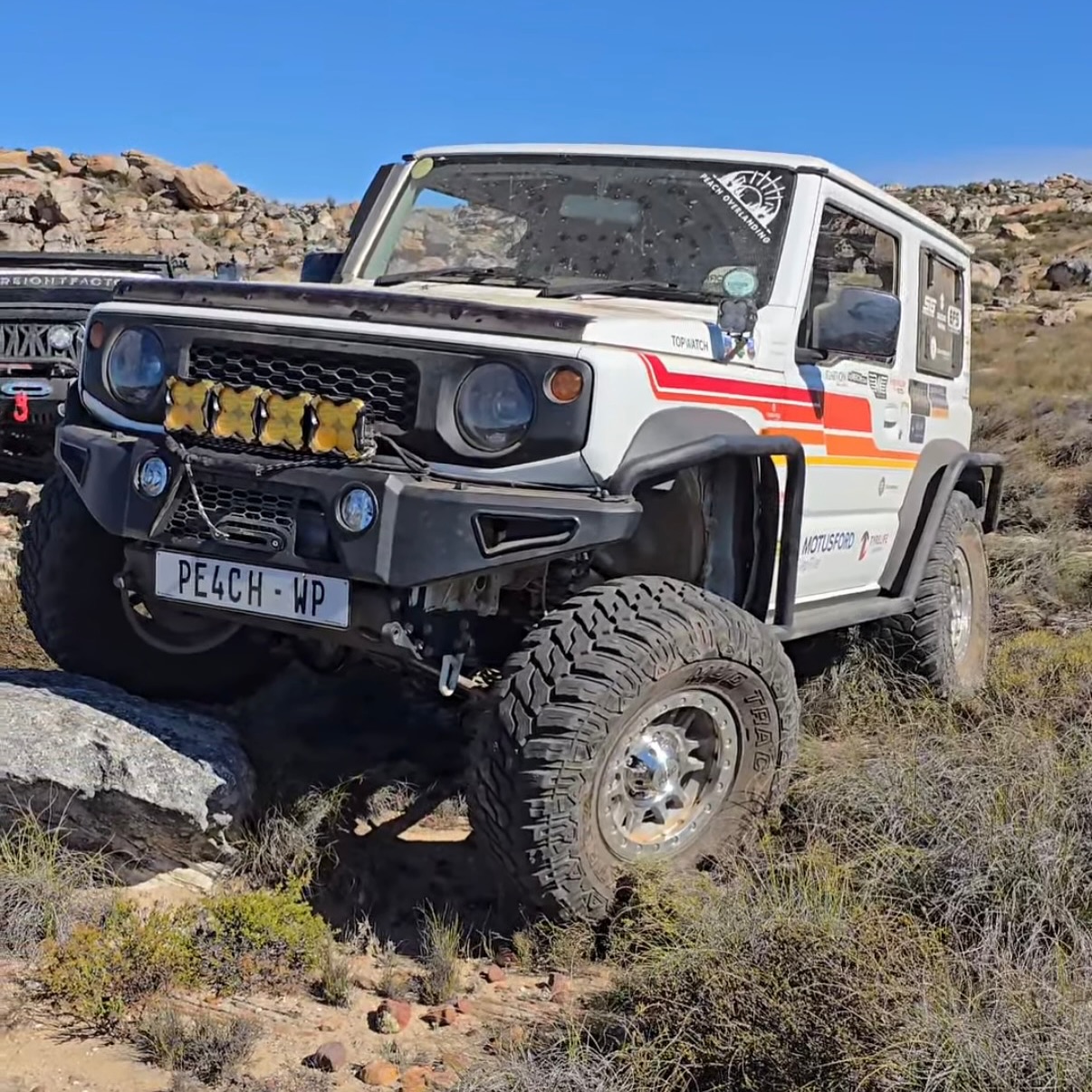 Suzuki Jimny build by @peach_overlanding