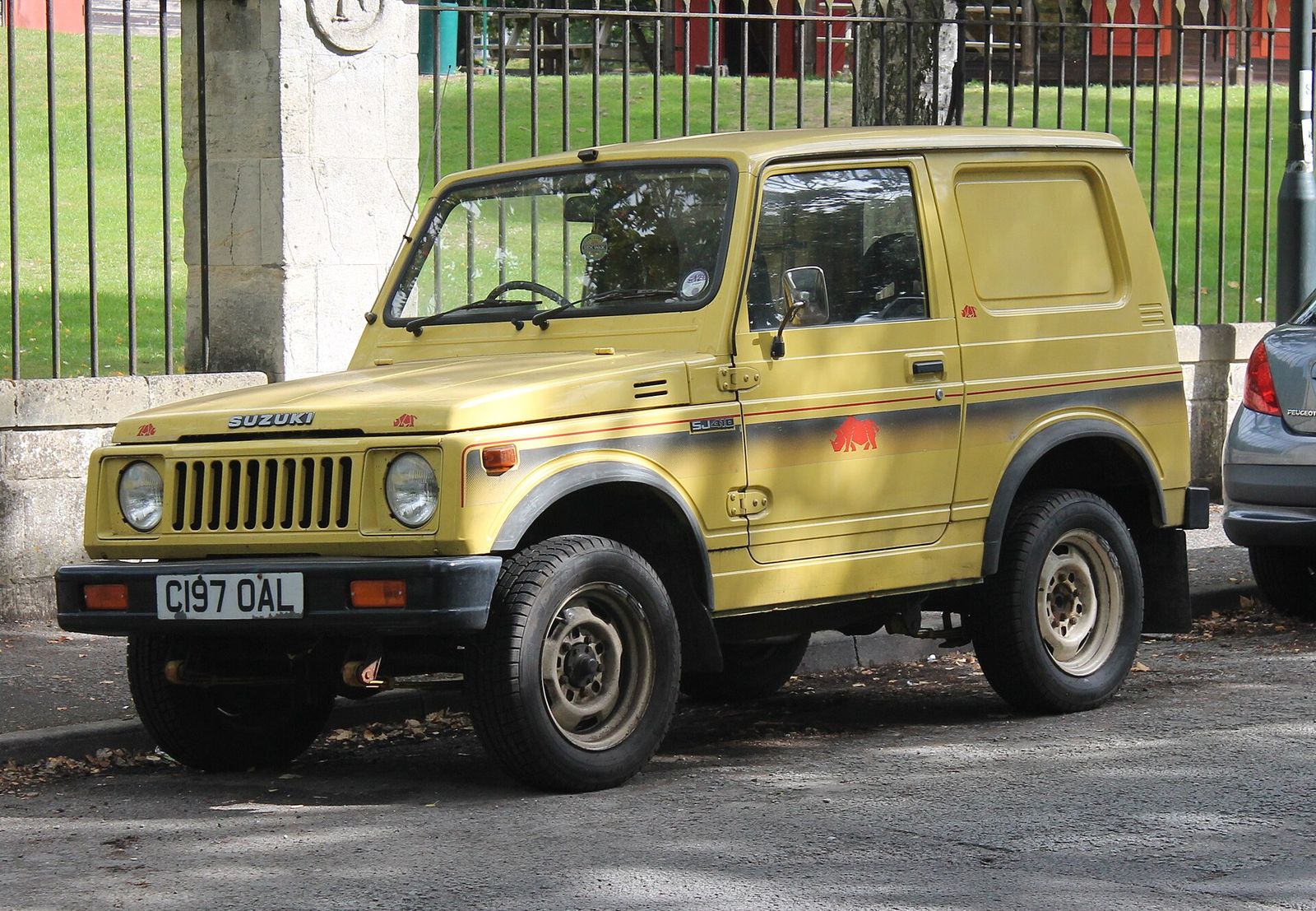 A second-generation Suzuki SJ410, the model that first reached South Africa around 1983 before the SJ413 'Samurai'