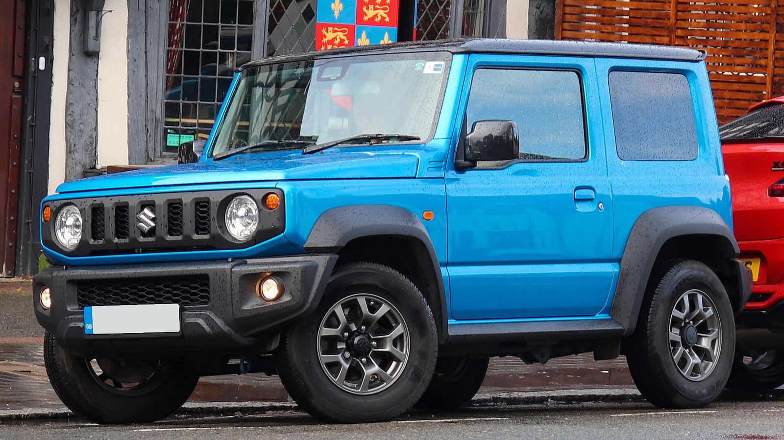 The fourth-generation three-door Suzuki Jimny JB74, launched in South Africa in November 2018