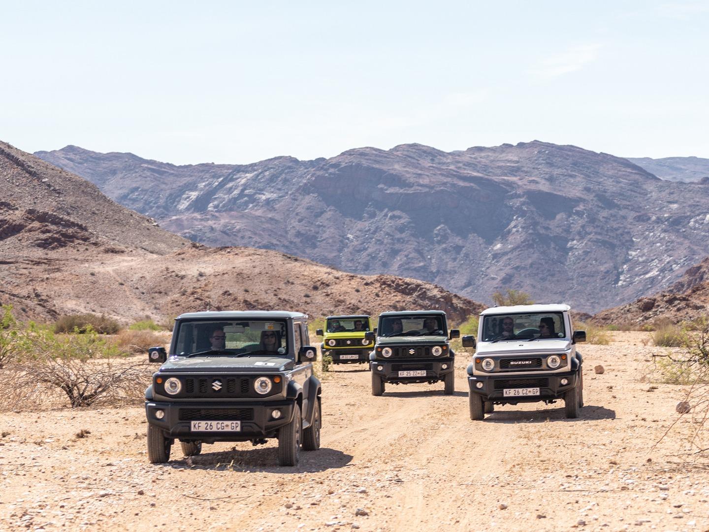 Suzuki Jimny GLX and GL trim comparison